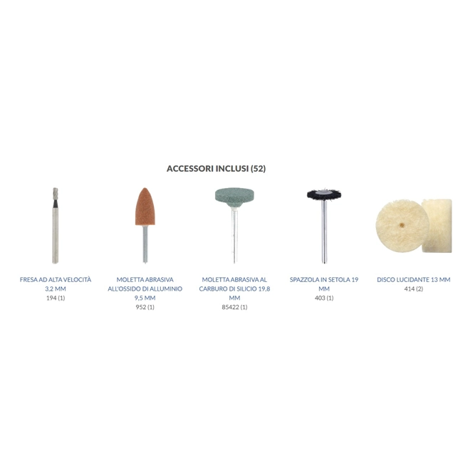 Vendita online Dremel 687JA set 52 accessori